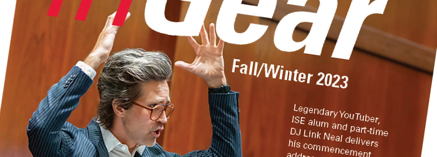 A section of the Fall/Winter 2023 inGear Magazine cover