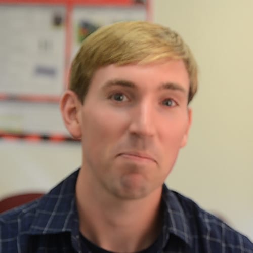 Brandon McConnell, a former US military Army Infantry officer who is now an assistant research professor in operations research