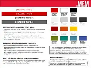 A 4x3 MEM-based PowerPoint template with the MEM logo on the top