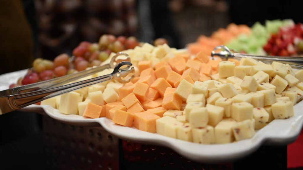 Refreshments at the MEM Graduation Ceremony.