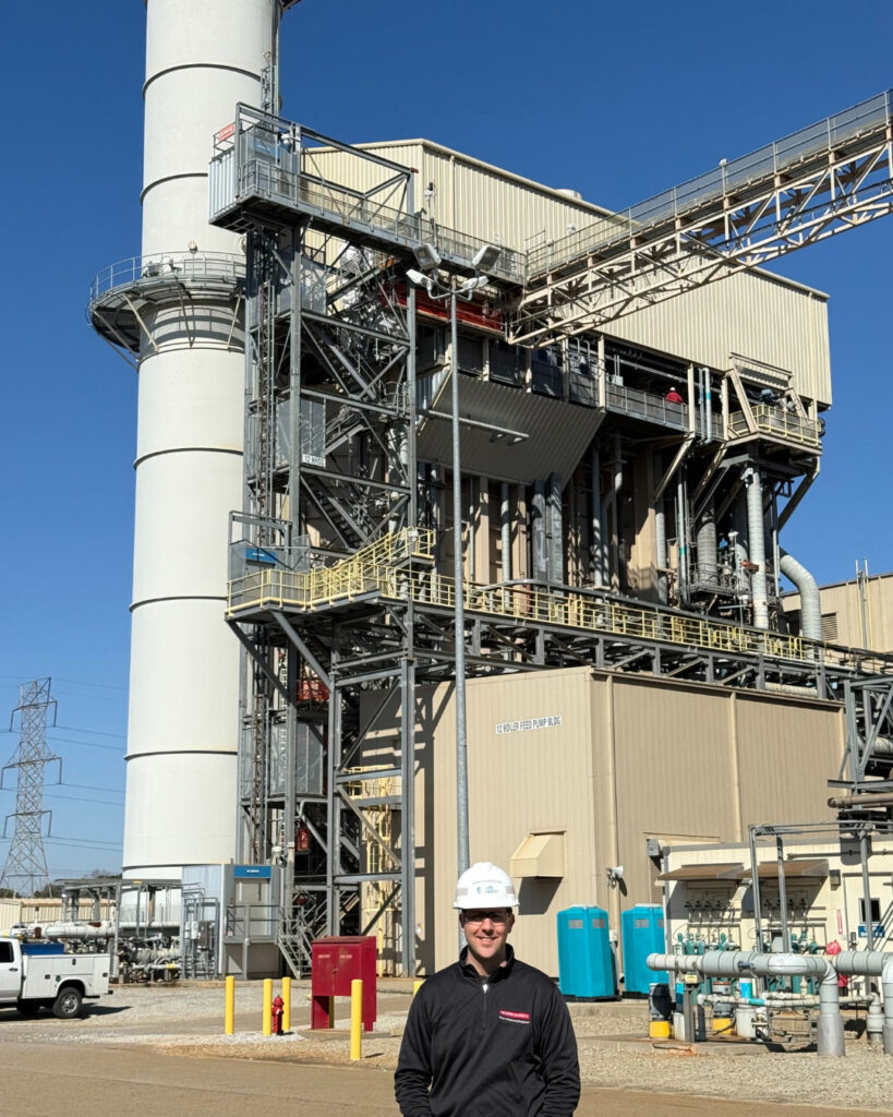 John Chamberlain at Duke Energy Buck Combined Cycle power plant in Spencer, NC